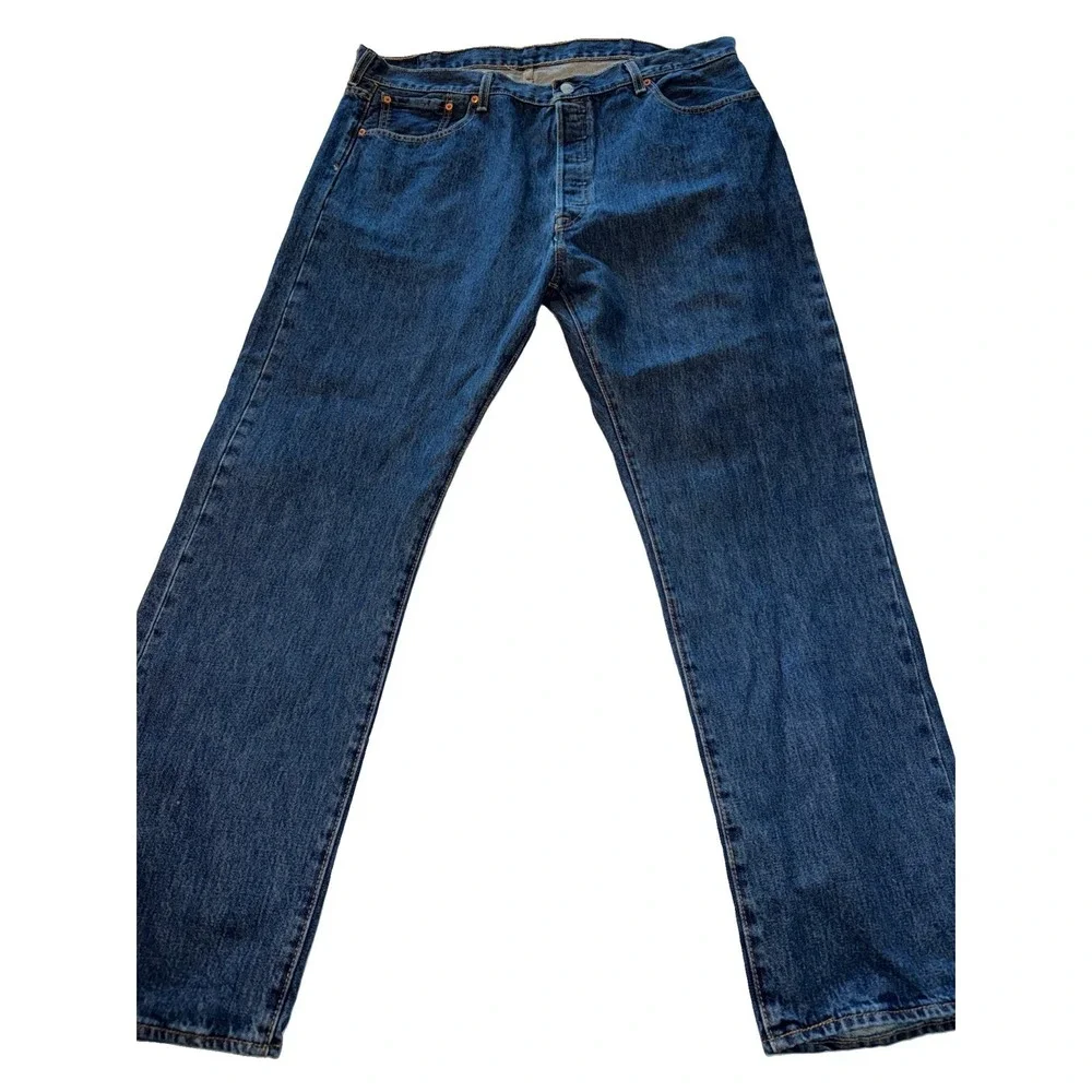Levi's Men's 501 Original Fit Jeans Straight Leg Button Fly 100% Cotton 40x32
